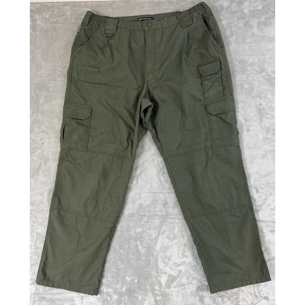5.11 Tactical Series 74273 Taclite Pro Pants - Men's 40x32 - Green‎ Ripstop